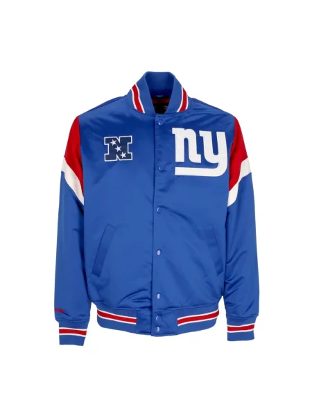 Kurtka Mitchell & Ness niebieska