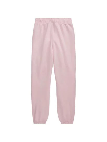 Spodnie dziecięce Polo Ralph Lauren różowe
