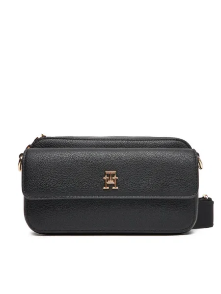 Geanta crossbody Tommy Hilfiger negru