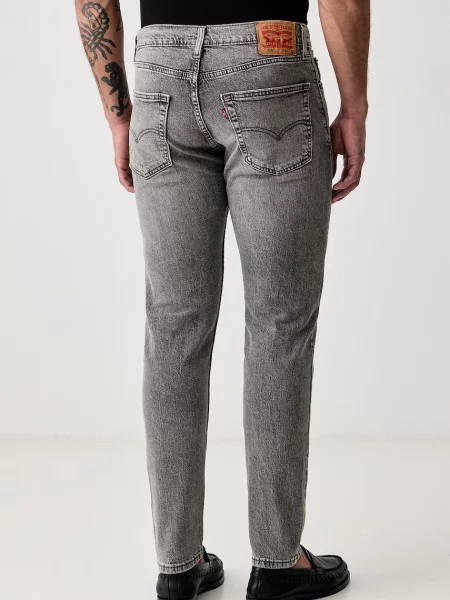 Levi's jeansy slim taper SLIM FIT STRAIGHT szare