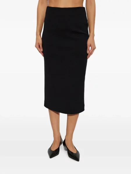 Fustă tip creion Max Mara negru