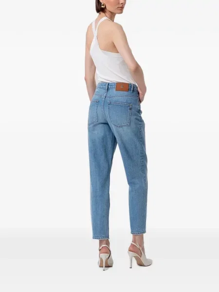 Blugi mom fit Fracomina albastru