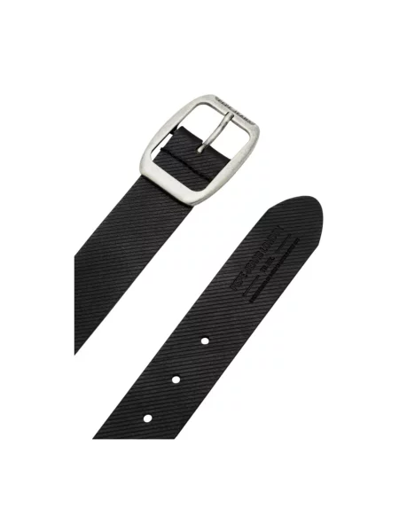 Pasek Pepe Jeans z paskiem czarny
