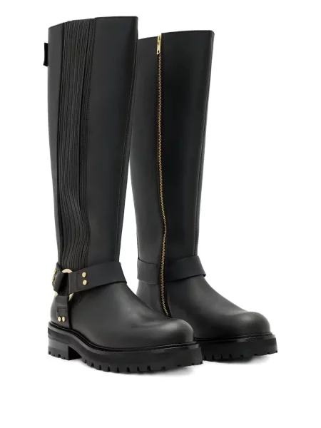 Botine Allsaints din piele negru