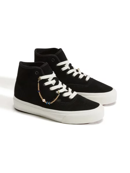 VANS Členkové tenisky Authentic Hi čierna