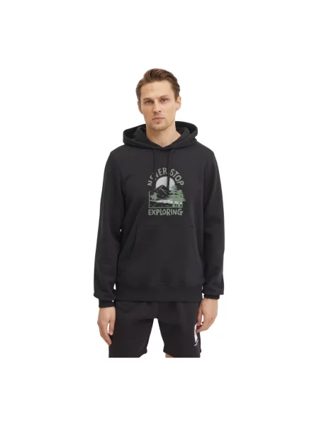 Bluza z kapturem The North Face z kapturem czarna