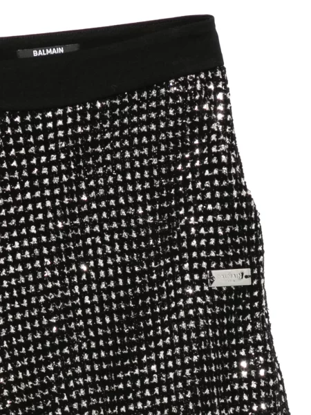 Szorty dziecięce Balmain czarne