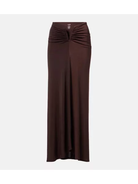 Maksi spódnica maxi Jade Swim brązowa