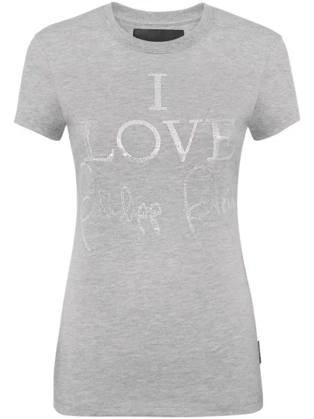 Tricou Philipp Plein gri