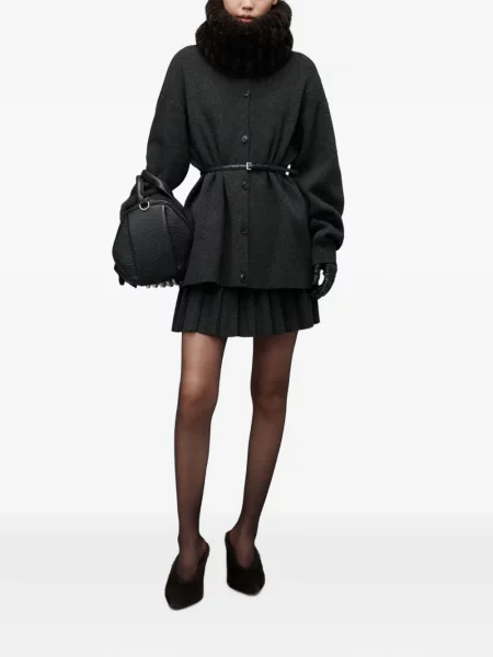 Cu centură curea Alexander Wang gri