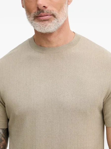 Scurt tricou Armani Exchange tricotate