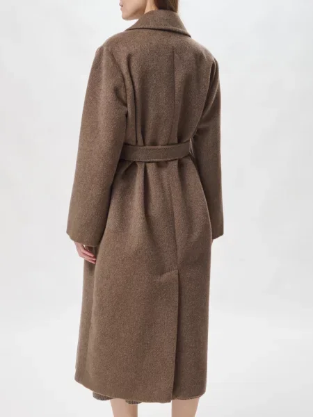 Пальто Weekend Max Mara коричневое