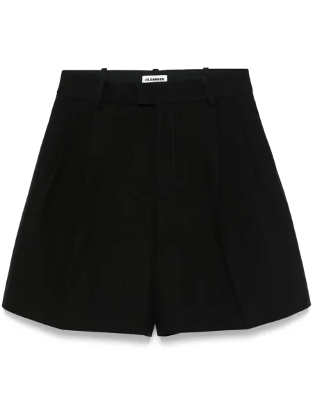 Pantaloni scurți Jil Sander negru