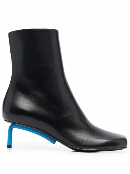 Cizme scurte Off-white alb