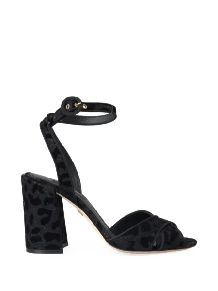 Sandale Dolce & Gabbana cu imagine negru