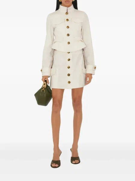 Geacă Burberry alb