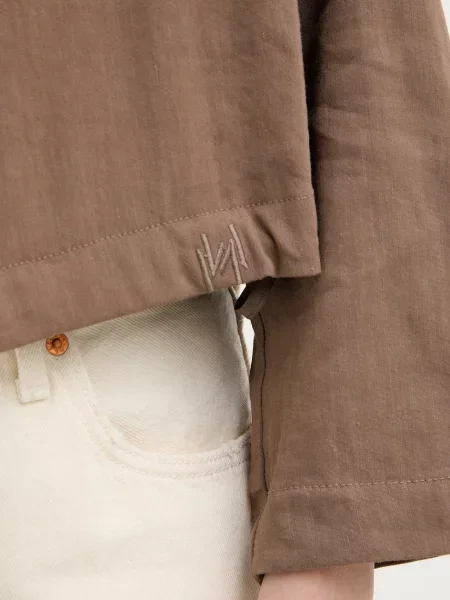 Піджак з домішкою льону Marella MLMPALCHI