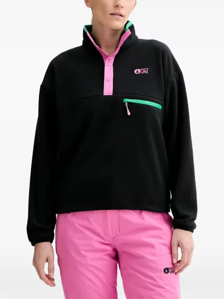 Haftowany top Picture czarny