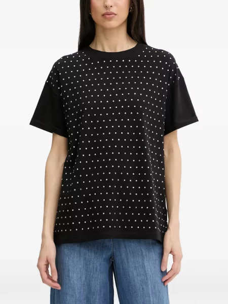 Stras tricou Silvian Heach negru