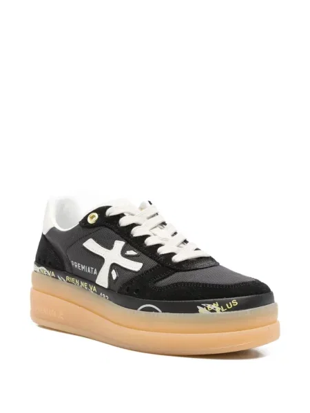 Sneakerși Premiata cu autograf negru