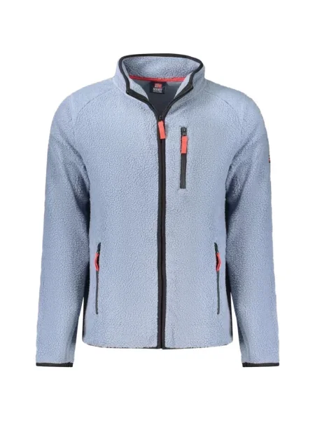 Geacă Norway 1963 din fleece albastru