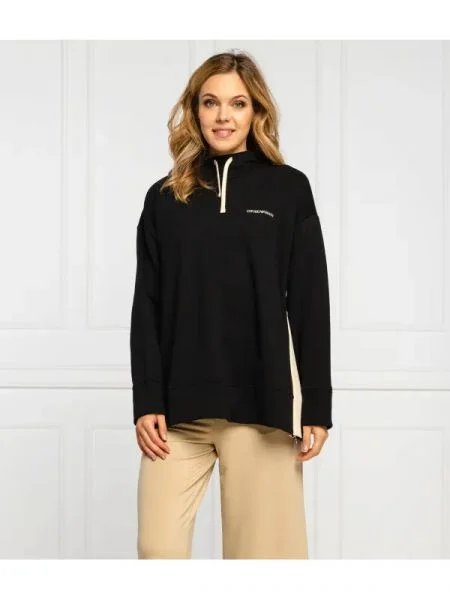 Emporio Armani Hanorac | Relaxed fit negru