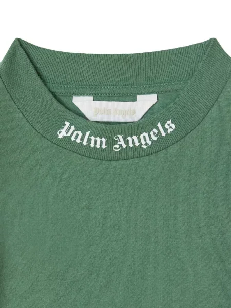 Koszulka dziecięca Palm Angels zielona