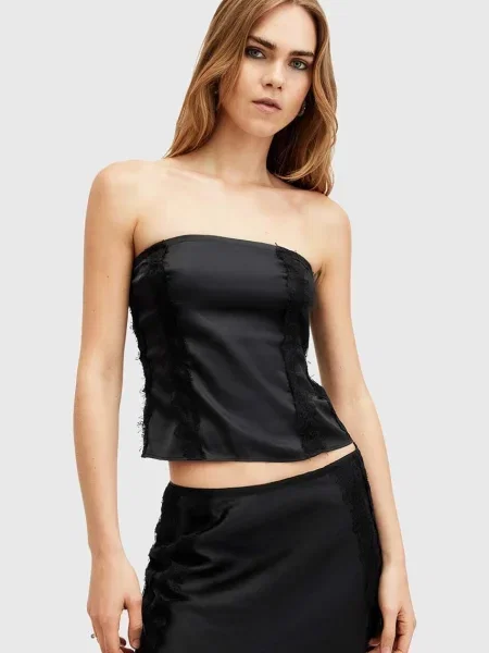Top Allsaints černý