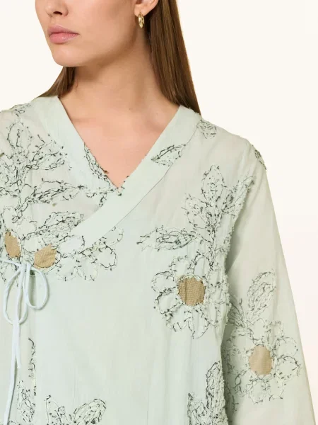 Heyanno Bluzka Kopertowa Mmhcharming blau czarna