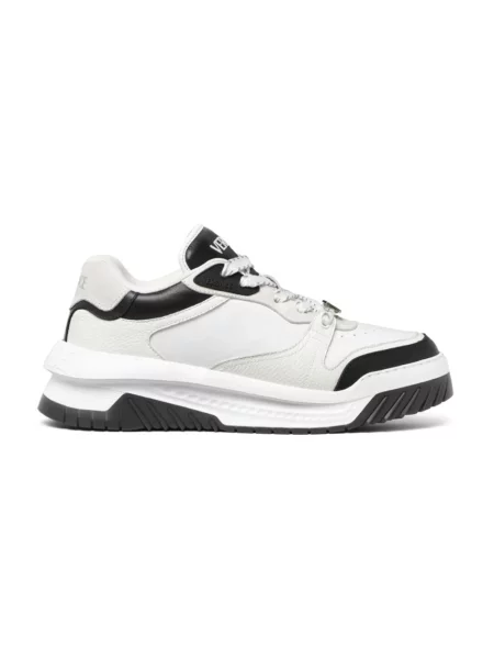 Sneakersy Versace skórzane białe