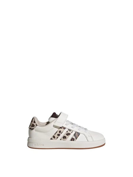 ADIDAS SPORTSWEAR Tenisky Grand béžová / hnedá / čokoládová biela