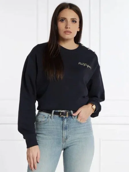 Tommy Hilfiger Hanorac GOLD BUTTON auriu