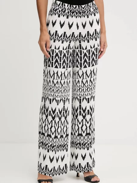 Штани Marciano Guess BRITNEY широкі висока посадка білий