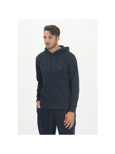 Tommy Hilfiger Bluza Essential Granatowy niebieska