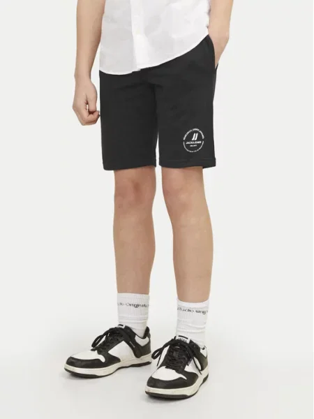 Jack & Jones Junior Αθλητικό σορτς Swift μαύρο