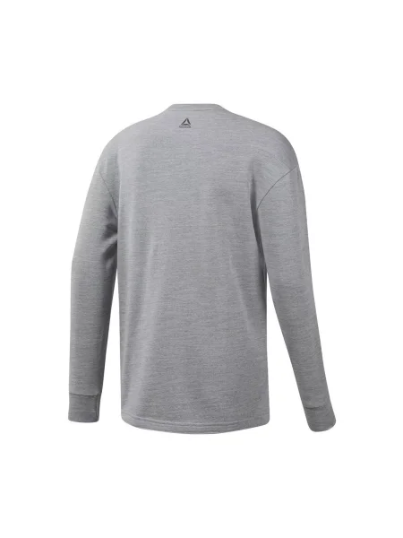 Tričko Reebok Sport sivá