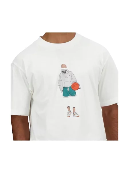 Tricou New Balance alb