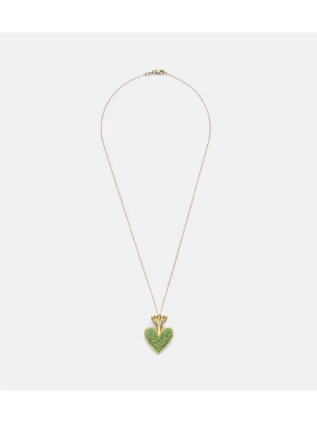 Prívesok Ileana Makri so srdiečkami zlatá
