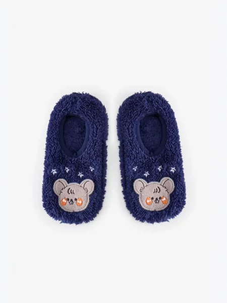 Penti Čarape PENTI Jungen Story Friends Hüttensocken mornarsko plava