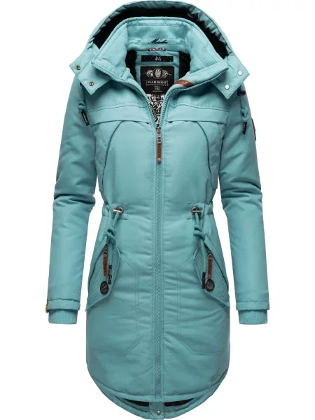 Geacă parka Marikoo turcoaz