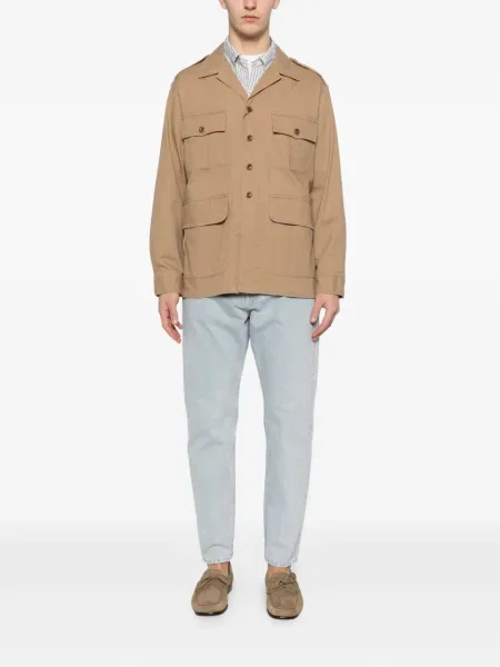 Pruhovaná košile Polo Ralph Lauren zelená