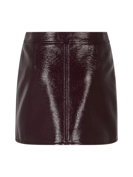 Spódnica mini Courreges brązowa