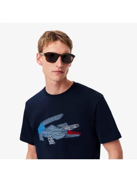 Футболка Lacoste синяя