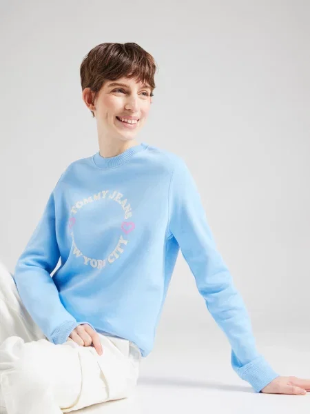 Majica Tommy Jeans modra