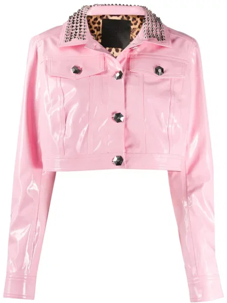 Geacă Philipp Plein roz