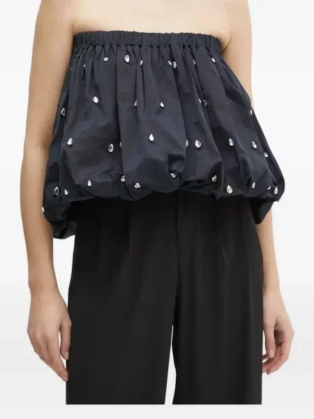 Spódnica A.l.c. z kryształkami niebieska