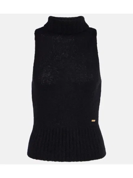 Heláncă Tom Ford de mătase negru