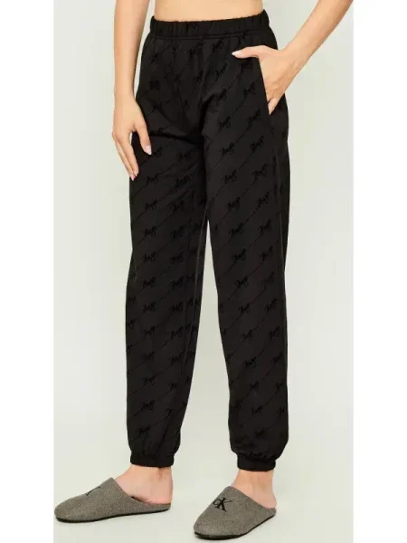 Hugo Bodywear Pantaloni de trening LOKKY | Relaxed fit negru