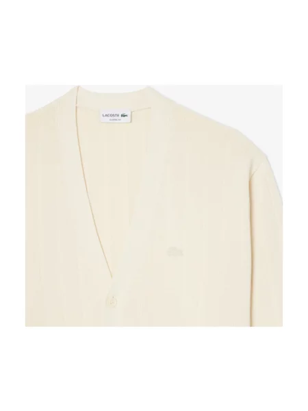 Sweter Lacoste beżowy