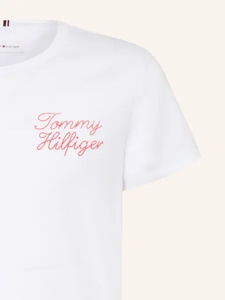 Tommy Hilfiger T-Shirt weiss biała